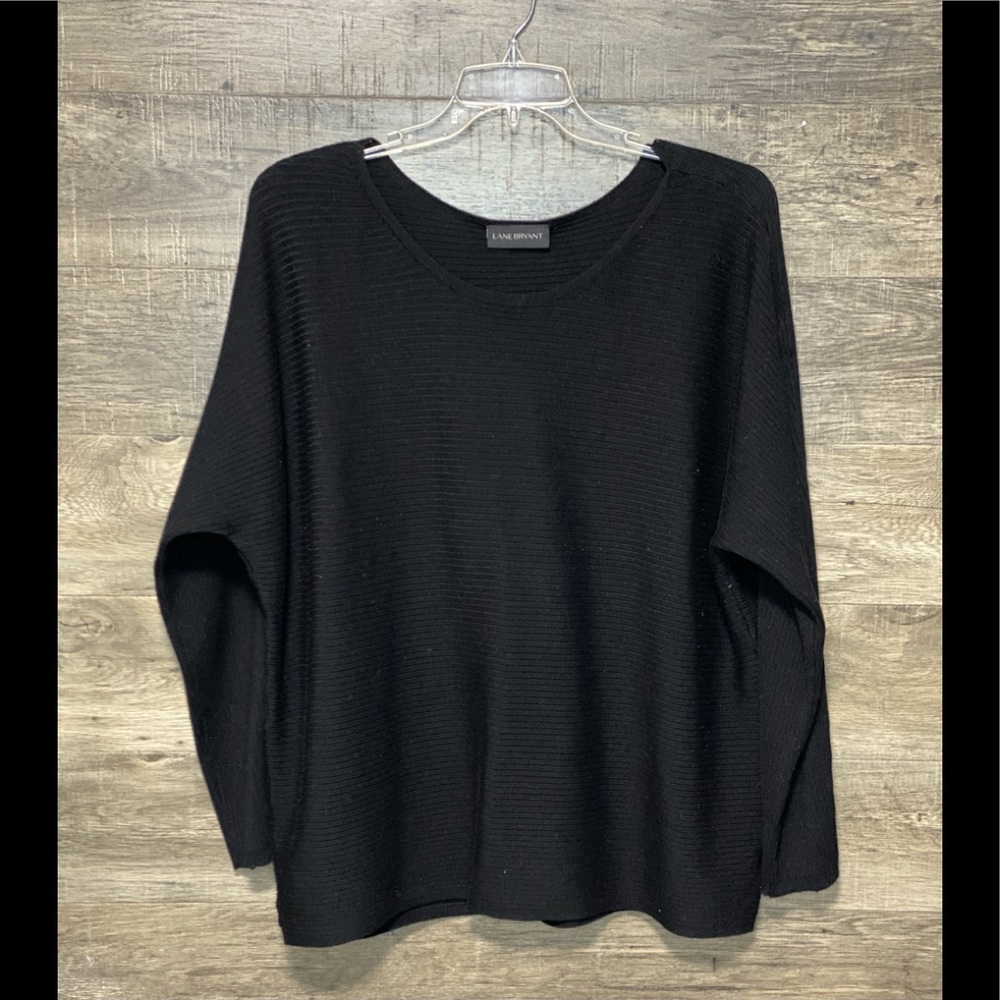 Black 22/24 Lane Bryant Long Sleeve Sweater